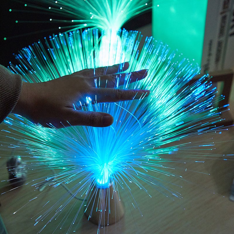 Colorful Fiber Optic Lamp Romantic Atmosphere Optical Fiber Colorful Gradient Color Changing Dark Decoration - Image 3