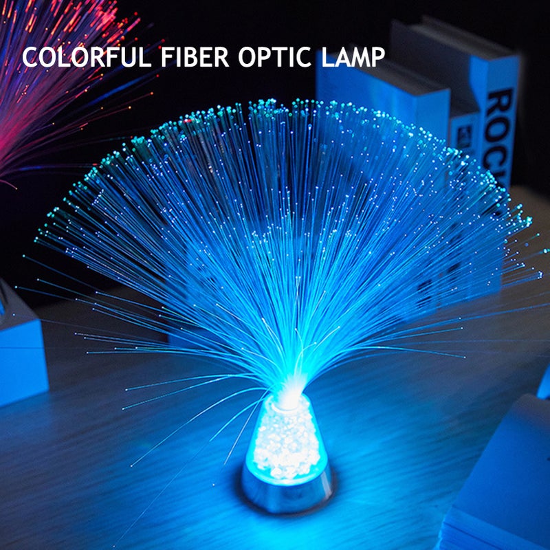 Colorful Fiber Optic Lamp Romantic Atmosphere Optical Fiber Colorful Gradient Color Changing Dark Decoration - Image 4