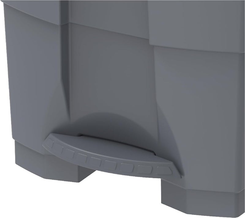 كوزموبلاست سلة قمامة من Cosmoplast سعة 45 لترًا، تحتوي على دواسة للفتح - Image 5
