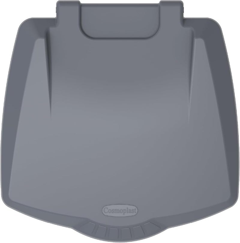 كوزموبلاست سلة قمامة من Cosmoplast سعة 45 لترًا، تحتوي على دواسة للفتح - Image 3