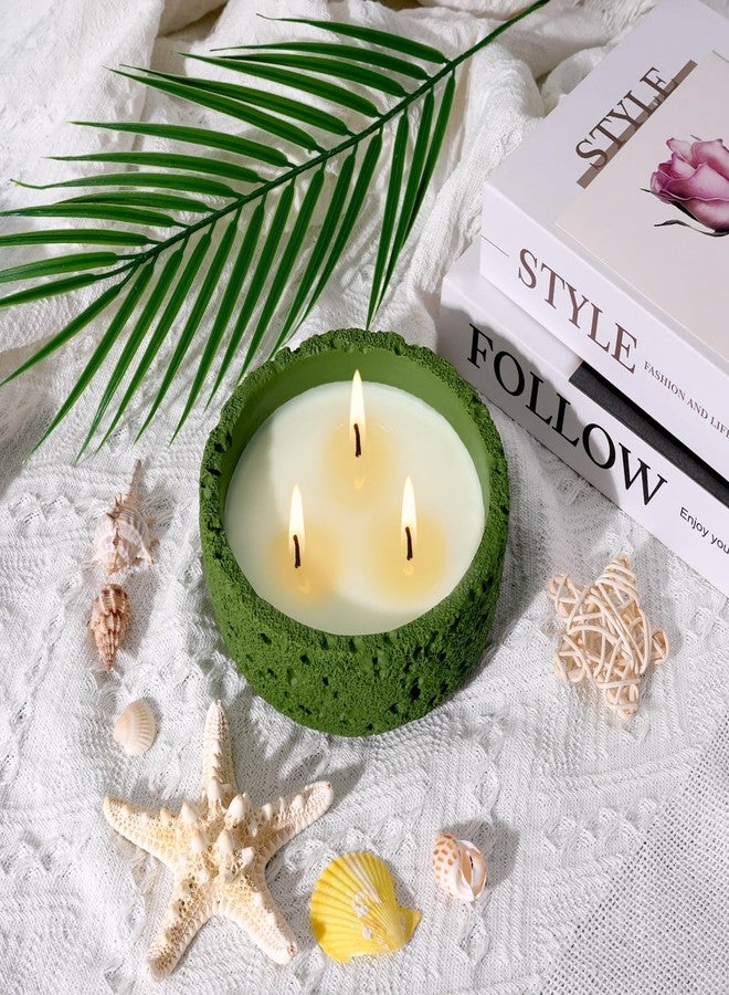 Viyffo Cedarwood & Fir Scented Candle - 20oz Ceramic Jar - Image 3