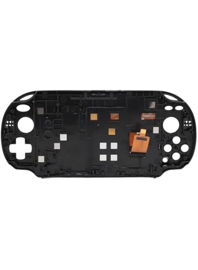 استبدال شاشة LCD سوداء لجهاز PS Vita 1000 1001 PCH 1001 PCH 1101، مجموعة زجاج رقمية احترافية لوحدة التحكم في الألعاب مع إطار متكامل