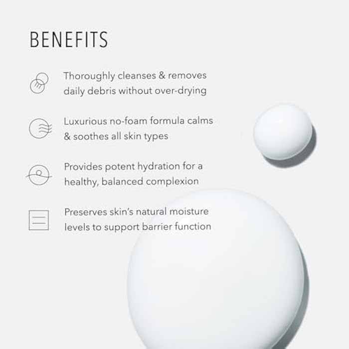 HydroPeptide Cashmere Cleanse, Facial Rose Milk, Clean & Balance Skin's Natural Oils, 6.76 Ounce - Image 3