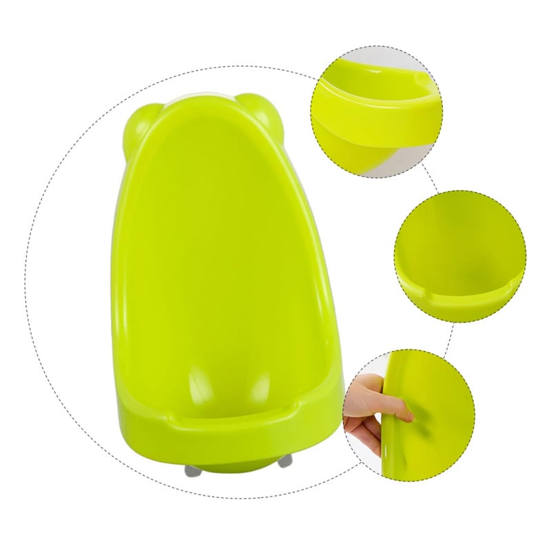 Boys Standing Pee Trainer Easy Install Clean Potty Training Indoor Outdoor Yellow - Image 5