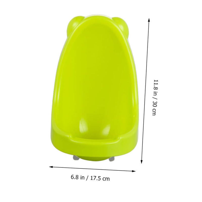 Boys Standing Pee Trainer Easy Install Clean Potty Training Indoor Outdoor Yellow - Image 4