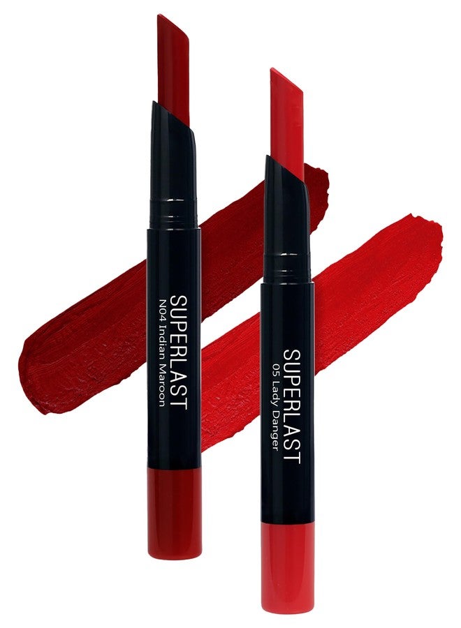 ME-ON Superlast Lipstick (Shade 04,05) Matte Finish - Image 2