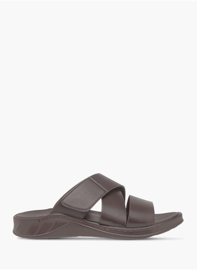 LBL by Shoexpress Mens Solid Slip-On Arabic Sandals  - Image 1