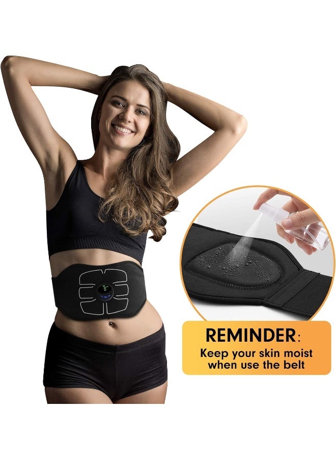 Generic SAFENHAND ABS Stimulator, Ab Machine, Abdominal Toning Belt Workout Portable Ab Stimulator Home Office Fitness Workout Equipment for Abdomen  - Image 3