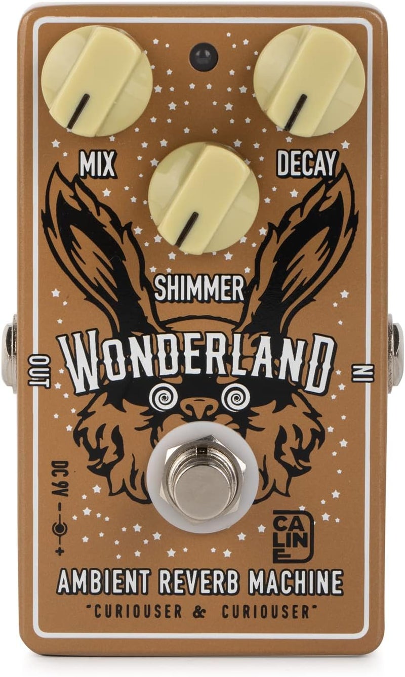 Caline CP-508 Wonderland Ambient Modulated Digital Reverb Guitar Effects Pedal Aluminum Alloy Casing - Image 1
