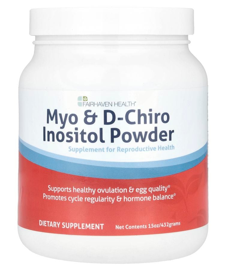 fairhaven health Myo & D-Chiro Inositol Powder  15 oz (432 g)