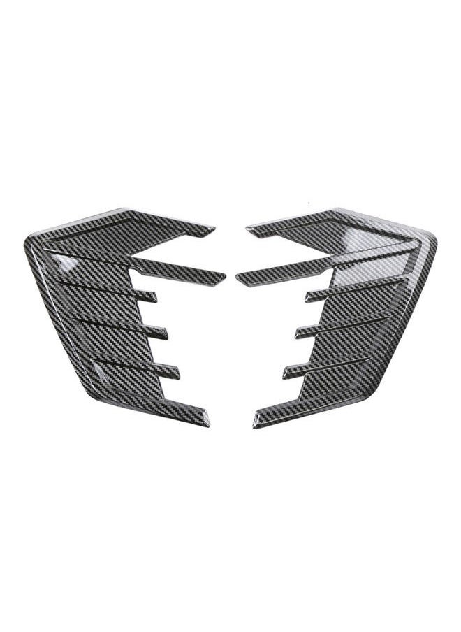 NIBEMINENT - 2-Piece Car Fender Side Vents Sticker - Image 1