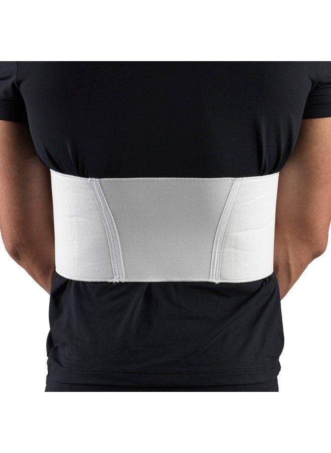 Champion CHAMPION Rib Belt for Men Chest Support Elastic, White, Medium  - Image 2