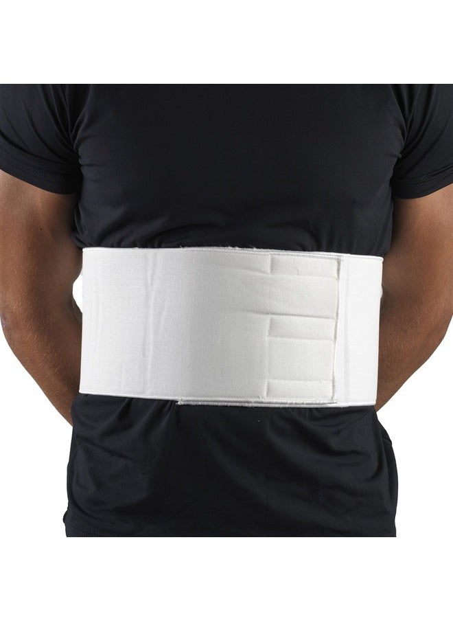 Champion CHAMPION Rib Belt for Men Chest Support Elastic, White, Medium  - Image 1