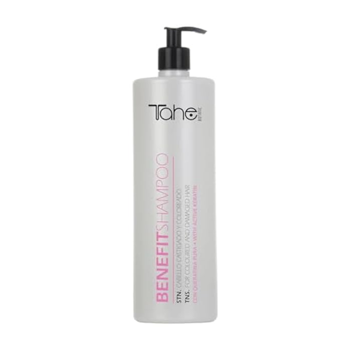 Tahe Botanic Kit - Benefit Shampoo 1000ml + Nutritherm Mask 1000ml With Active Keratin - Image 2