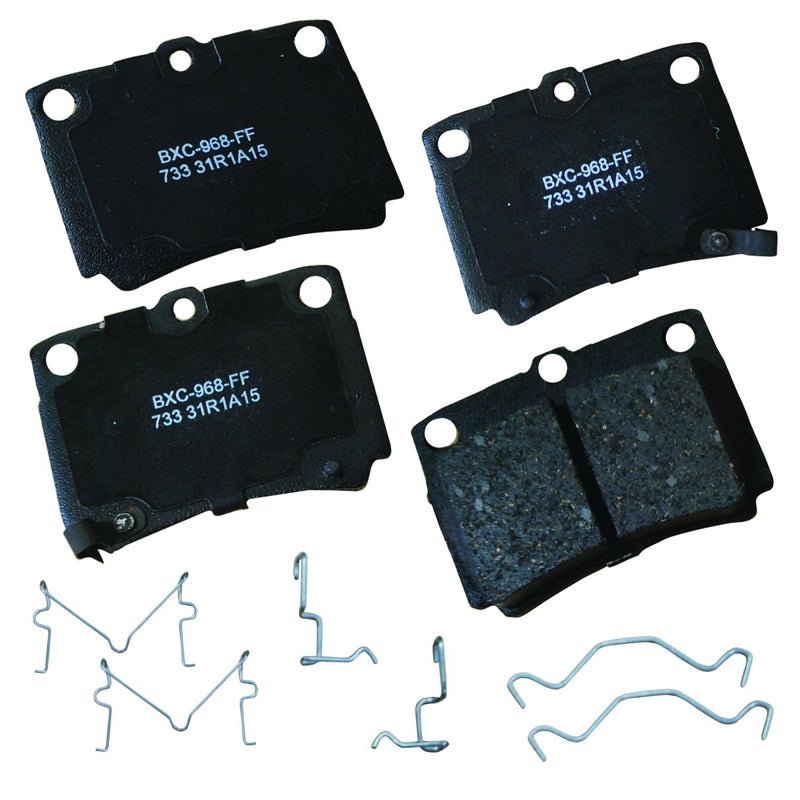 Bendix Premium SBC733 Ceramic Rear Brake Pads for Mitsubishi Montero Sport 2004-1997 - Image 1
