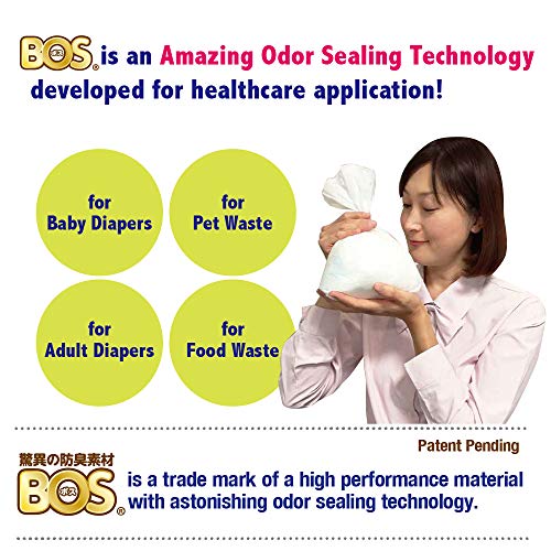 BOS Home & Food Small Trash Bags[Size S, Color White] (Pack of 1) - Image 3