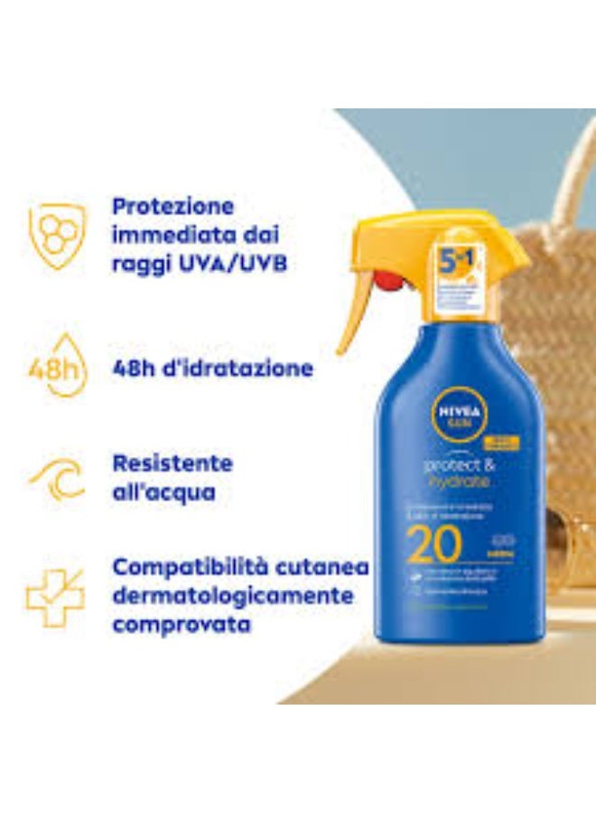 Nivea Sun Protect & Hydrate Spray SPF20 270ml - Image 2