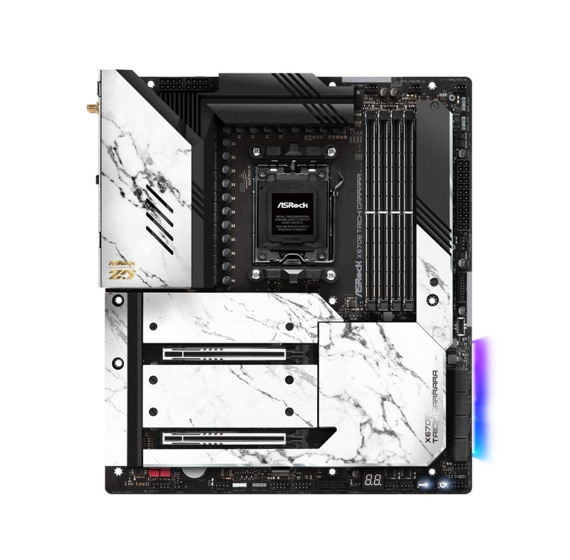 ASRock X670E Taichi Carrara Support AMD AM5 RYZEN 7000 Series Processors Motherboard - Image 2