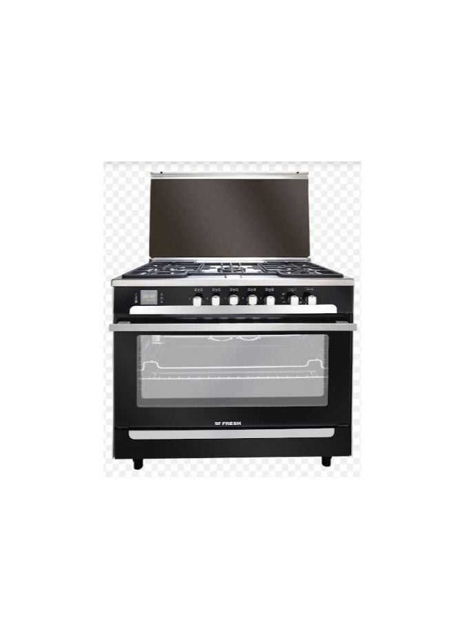 Fresh Matrix gas separation cooker 60*90 Black 