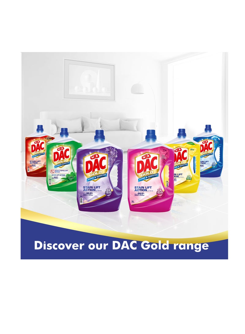 Dac Gold Multi-Purpose Disinfectant And Liquid Cleaner Citrus 3L+1L  - Image 5