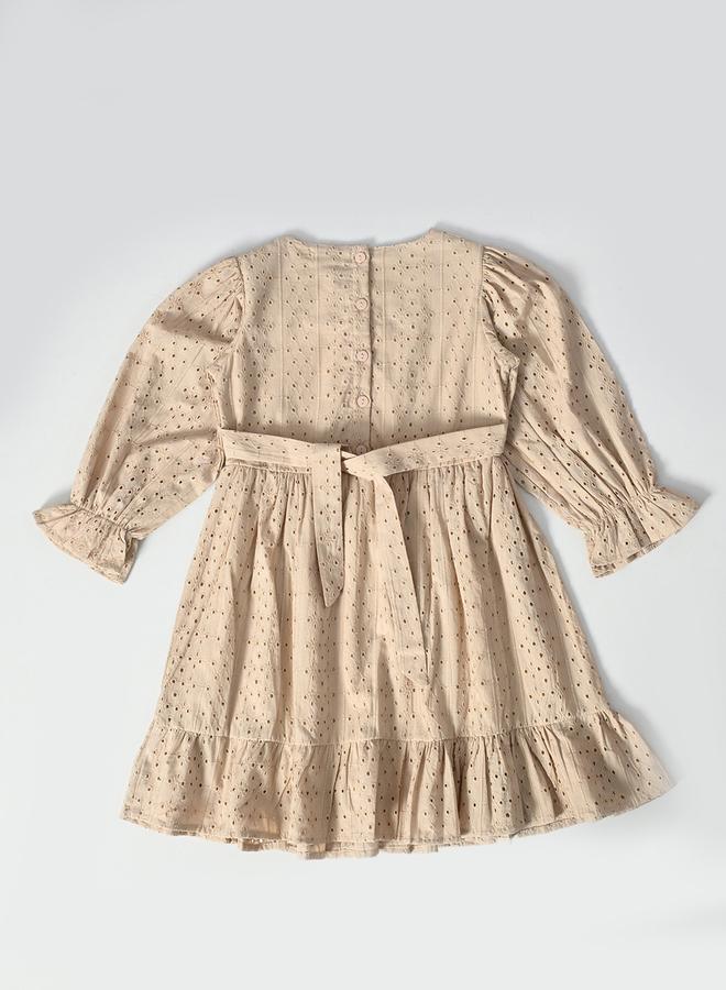 BELLA MODA Ruffled Eyelet Dress - Image 3