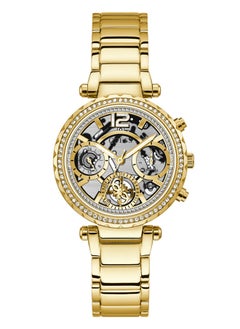 GUESS Women Chronograph Round Stainless Steel Watch GW0403L2 - 37 mm  - Image 1