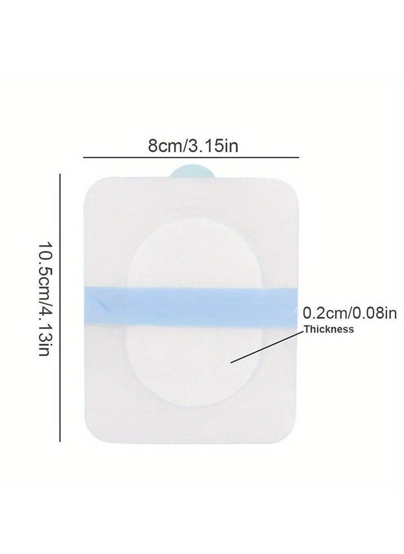 10 pcs Invisible Disposable Armpit Sweat Pads for Sweat Prevention Shielding & Antiperspirant, Waterproof Antiperspirant Shielding Pad Medical Grade Materials Ultra Thin Underarm Sweat Pads