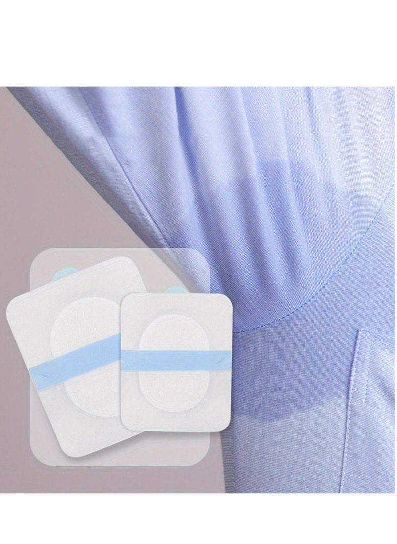 10 pcs Invisible Disposable Armpit Sweat Pads for Sweat Prevention Shielding & Antiperspirant, Waterproof Antiperspirant Shielding Pad Medical Grade Materials Ultra Thin Underarm Sweat Pads