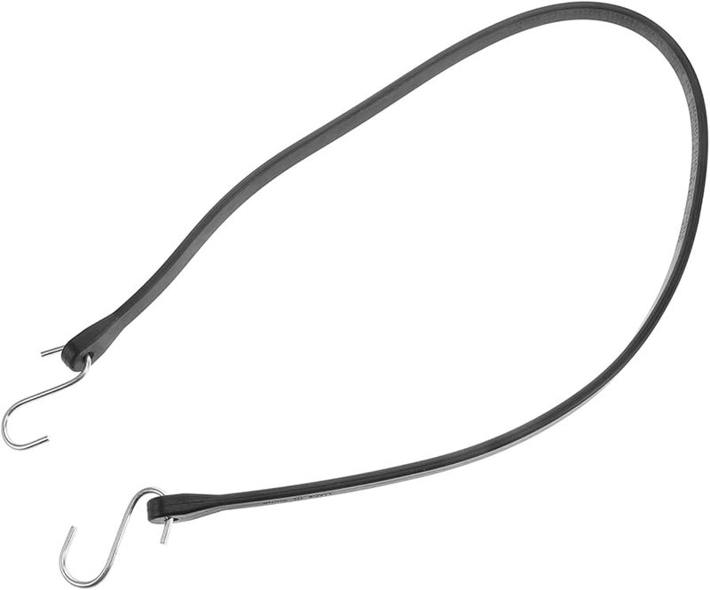 أشرطة قماش القطران المطاطية الثقيلة مع خطاطيف حبل بنجي مرن لتأمين شحنات الشاحنات والمقطورات - Image 1