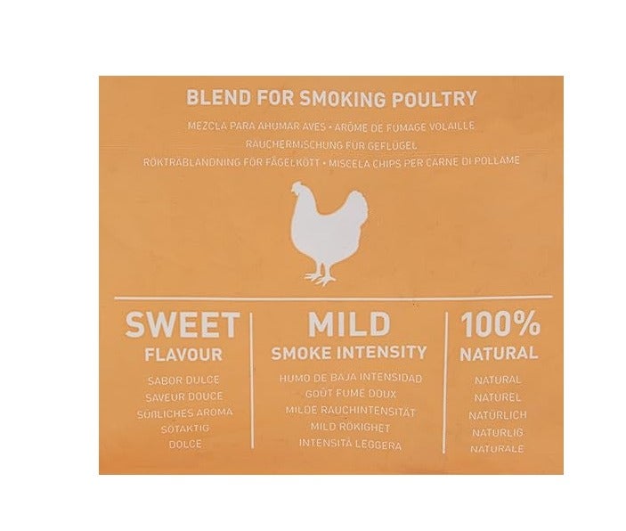 Weber Poultry Wood Chips – Natural Smoking Chips for BBQ and Grilling, Enhance Flavor of Chicken, Turkey, and Poultry, Barbecue Accessory for Outdoor Grill, Heavy Duty Grill Flavoring Tool - Image 2