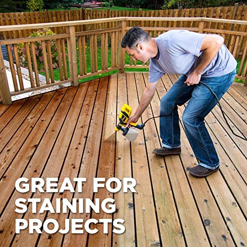 Wagner Spraytech 2419326 Control Spray QX2 HVLP Handheld Stain Sprayer, Ideal for Staining Fences, Decks, Lattice and More, 3 Spray Patterns, Adjustable Settings - Image 3