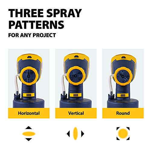 Wagner Spraytech 2419326 Control Spray QX2 HVLP Handheld Stain Sprayer, Ideal for Staining Fences, Decks, Lattice and More, 3 Spray Patterns, Adjustable Settings - Image 4