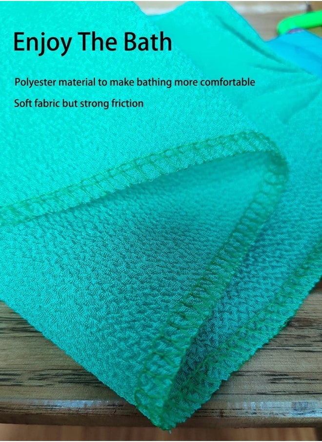 LeapLife Exfoliating Back Scrubber, Body Back Scrubber Towel for Shower, Bath Wash Scrub Cloth Washcloth Washer for Men Women Exfoliation, Body Scrubbing Brush Exfoliator, Roughness 250D  - Image 3