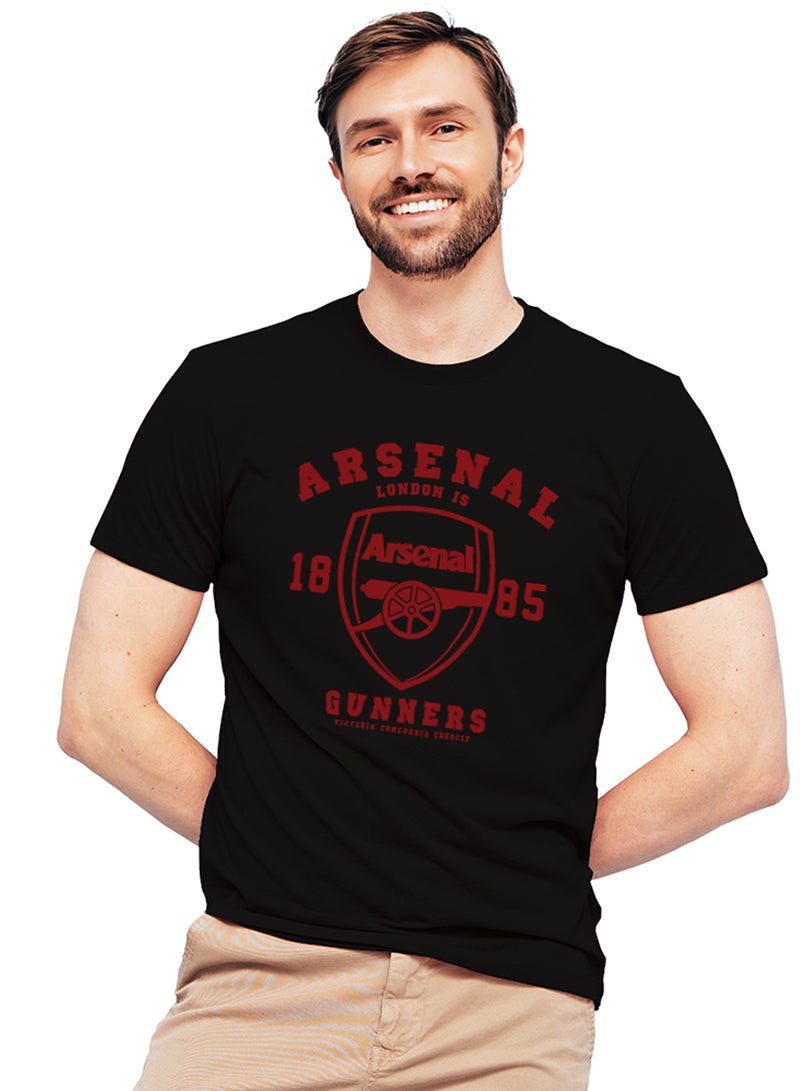 Fashion World Cotton T-shirt Printed with High-quality Arsenal club logo - Image 1