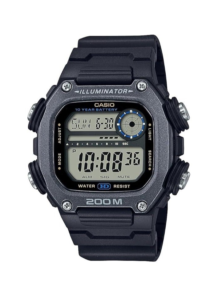 Casio Illuminator 10-Year Battery Extra Long Strap Men's Watch DW-291HX-1AV - Image 1