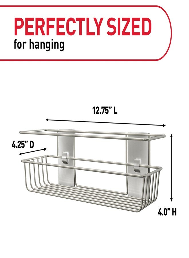 كوماند منظم حمام كوماند أسود مطفي مع شرائط كوماند مقاومة للماء، يتحمل وزنًا يصل إلى 6.5 رطل، قطعة واحدة (عبوة من قطعة واحدة) - Image 2