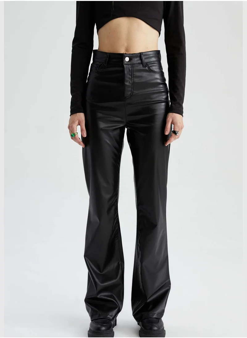 DeFacto Woman Wide Leg Woven Trousers