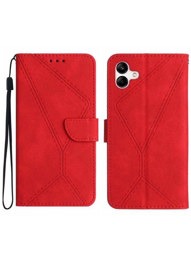 اس-توب جراب لهاتف Samsung Galaxy A05 مصنوع من الجلد المنقوش - Image 1