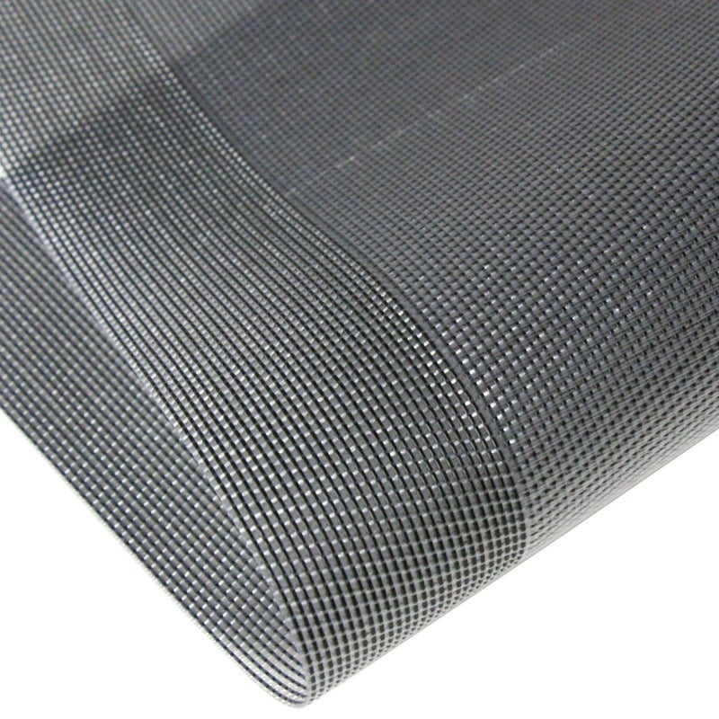 PIGCHCY Placemats Vinyl Washable Table Mats Elegant Non-Slip Placemats for Dinner Table Set of 4 (Silver) - Image 3