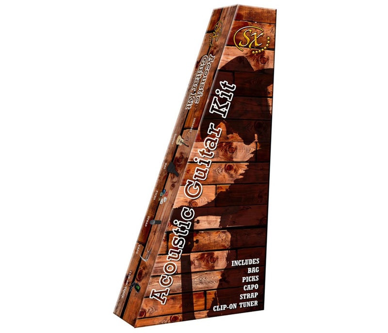 SX طقم جيتار SX SD103K دريدناوت أكوستيك - طبيعي - Image 4