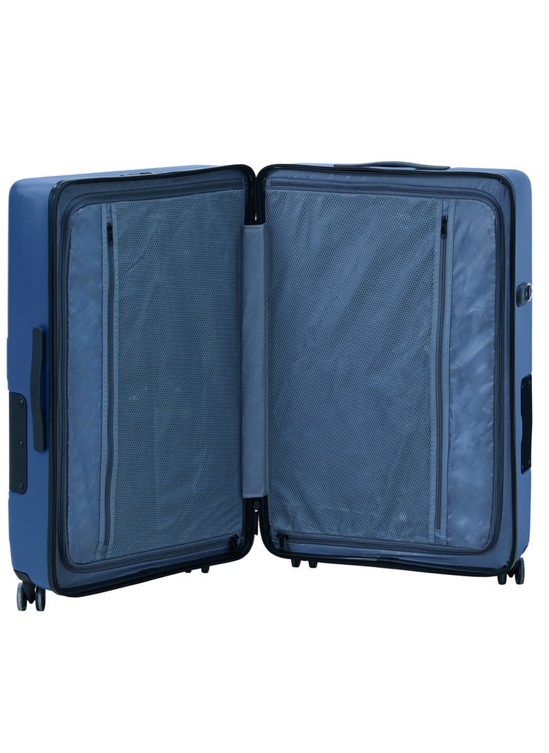 TACH - Connectable 3 Pcs Luggage Set | 22, 24 & 28" Spinner Luggage with TSA Locks | Patented Built-In Connecting System Easily Links 6 Bags | Midnight Blue - Image 1
