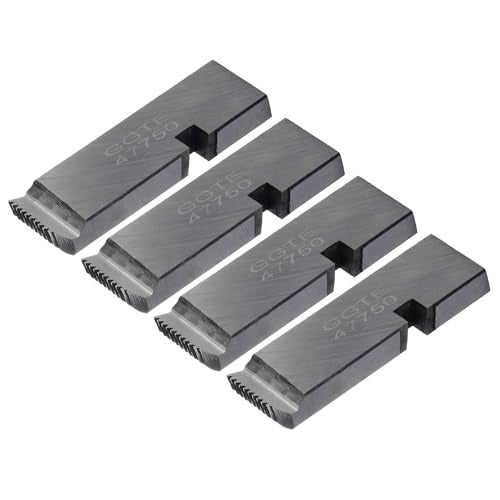 GGTE 47750 Threading Machine Dies for RIDGID Hs Hardened Steel Npt Pipe Dies 12 Universal Die Heads RightHanded - Image 1