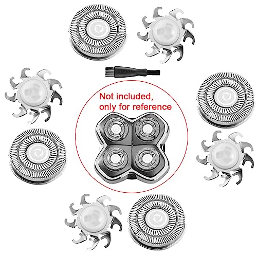 MAWAER 4pcs Head Shaver Replacement Blades for Skull Shaver Pitbull 4 Head Series and 3 Head Series - Image 5