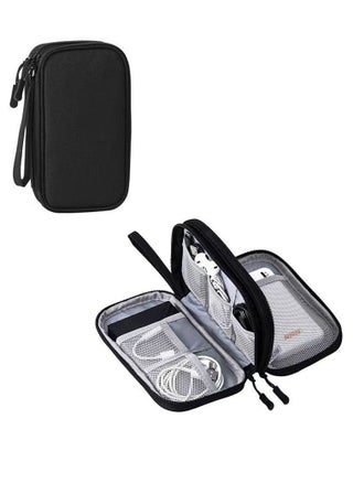 Travel Cable Organizer Pouch Electronic Accessories Carry Case Portable Waterproof Double Layers All-in-One Storage Bag for Cord, Charger, Phone, Earphone - pzsku/Z7C7D491D0C6FC8CD711BZ/45/_/1719544279/470698ca-975f-4045-a2d3-5191fbbf718a