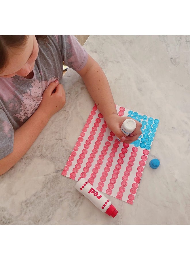 Do.A.Dot Art! Do A Dot Art! Markers 6-Pack Rainbow Washable Paint Markers, The Original Dot Marker, Activity Craft Coloring Supplies for Kids and Toddlers, Made in the USA  - Image 2