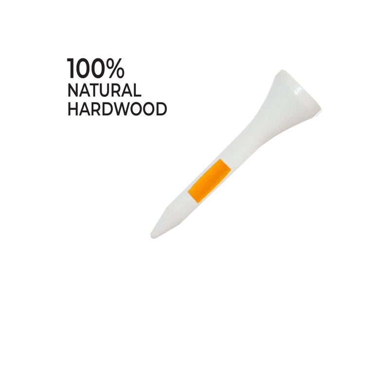 PRIDE GOLF TEE Pride Professional Tee System Mini Tee, 1-1/2-Inch- 90 Count (White) - Image 2