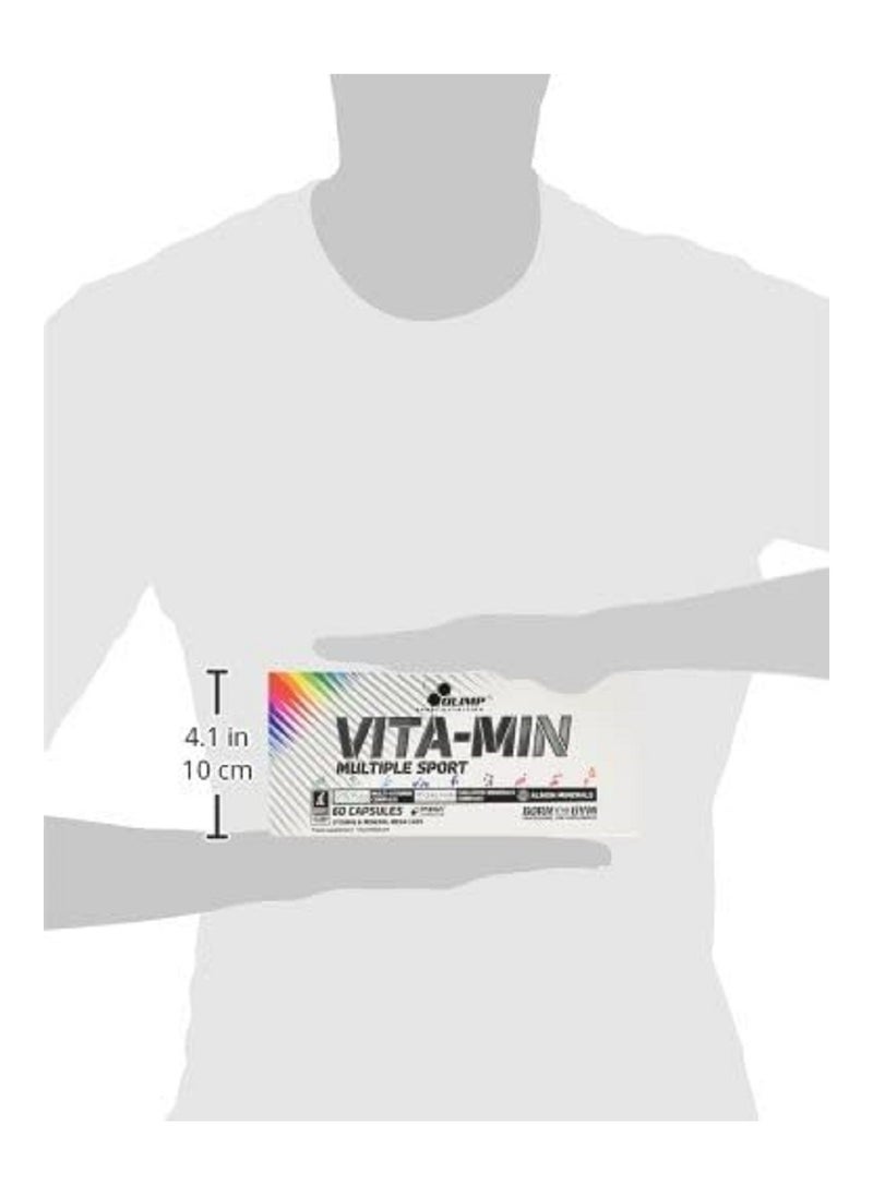 Olimp - VITA-MIN MULTIPLE SPORT MEGA CAPS - 60 CAPSULES - Image 1