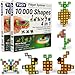 TOSY Magnet Fidget Spinner Glow 16 Blocks 3in1 Toy Transformable Fidget Spinner InfinityPuzzle Cube Easter Basket Stuffers Gift for KidsAdults Glowing STEM Sensory Stress Relief 2Pack - Image 2