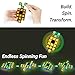 TOSY Magnet Fidget Spinner Glow 16 Blocks 3in1 Toy Transformable Fidget Spinner InfinityPuzzle Cube Easter Basket Stuffers Gift for KidsAdults Glowing STEM Sensory Stress Relief 2Pack - Image 4