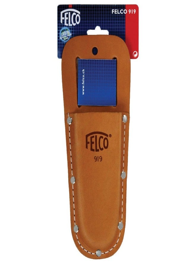 Felco Leather Holster (F 919) - Belt Mountable Tool Pouch for Pruning Shears or Construction / Utility Tools - Image 1